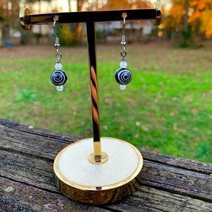 🧿NEW🧿 Handmade Swirl Hypnosis Earrings